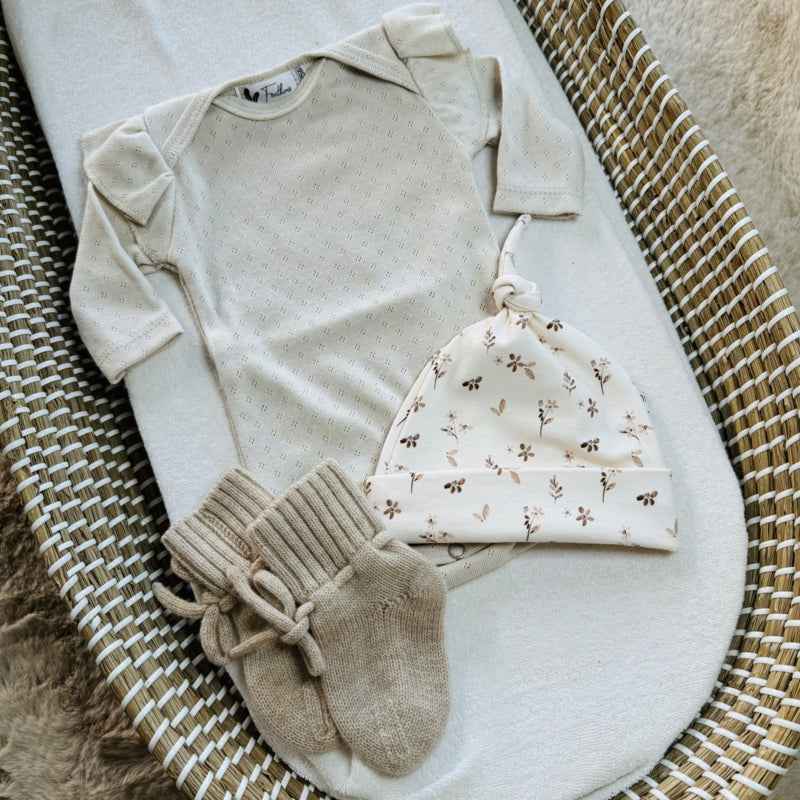 Romper ruffle - Naturel beige