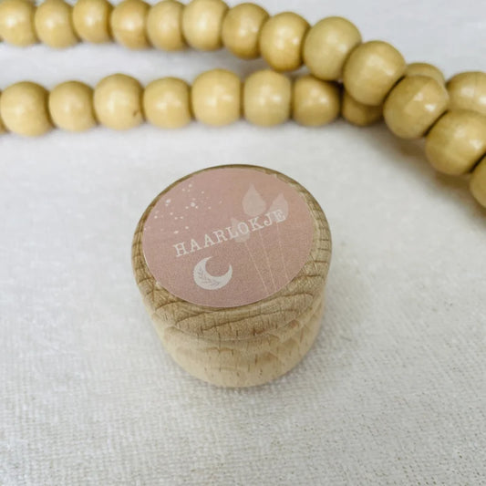 Bewaardoosje Pink - Haarlokje