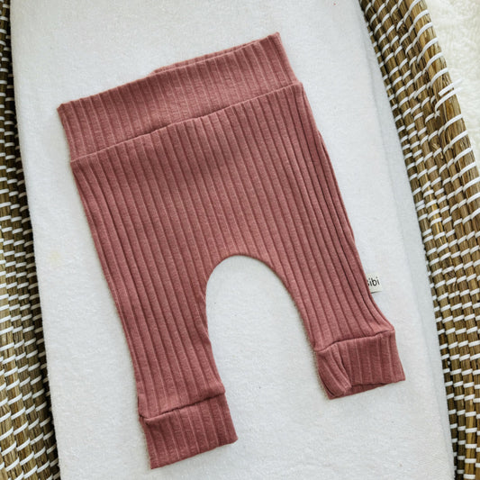 Broekje - Roze Rib