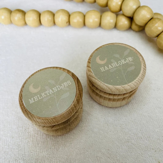 Bewaardoosje Green - Melktandjes