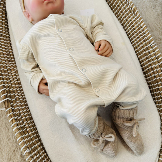 Boxpakje - Rib mini sand