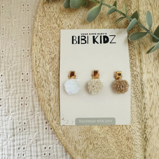 Setje 3 - Mini Haarspeldjes 2 cm