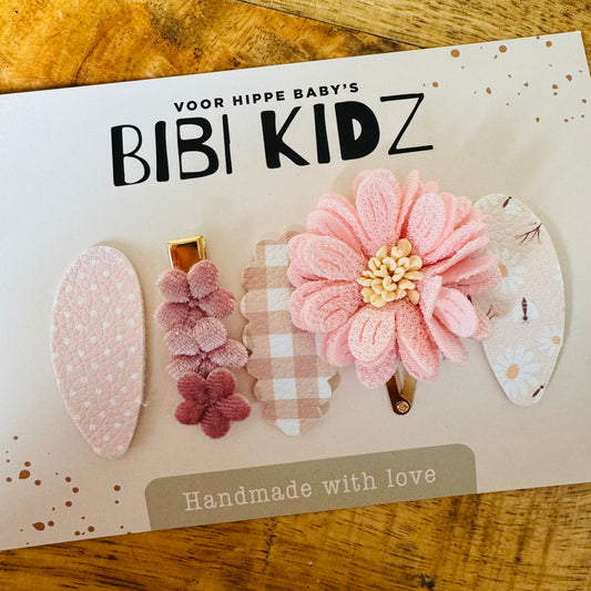 Setje 2 Suus Haarspeldjes bloem